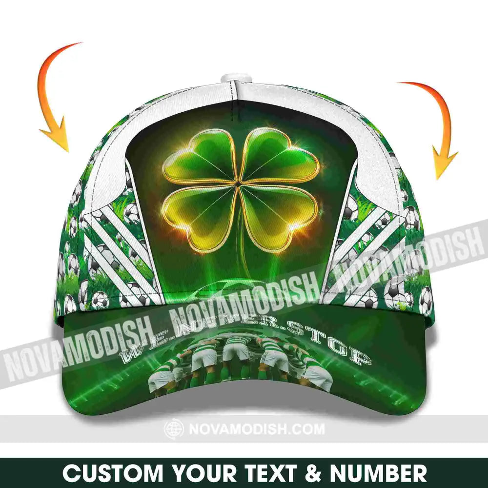 Personalized Cap Customized We Never Stop Sport Classic Cap CLASSIC CAP / UNIVERSAL FIT Cap