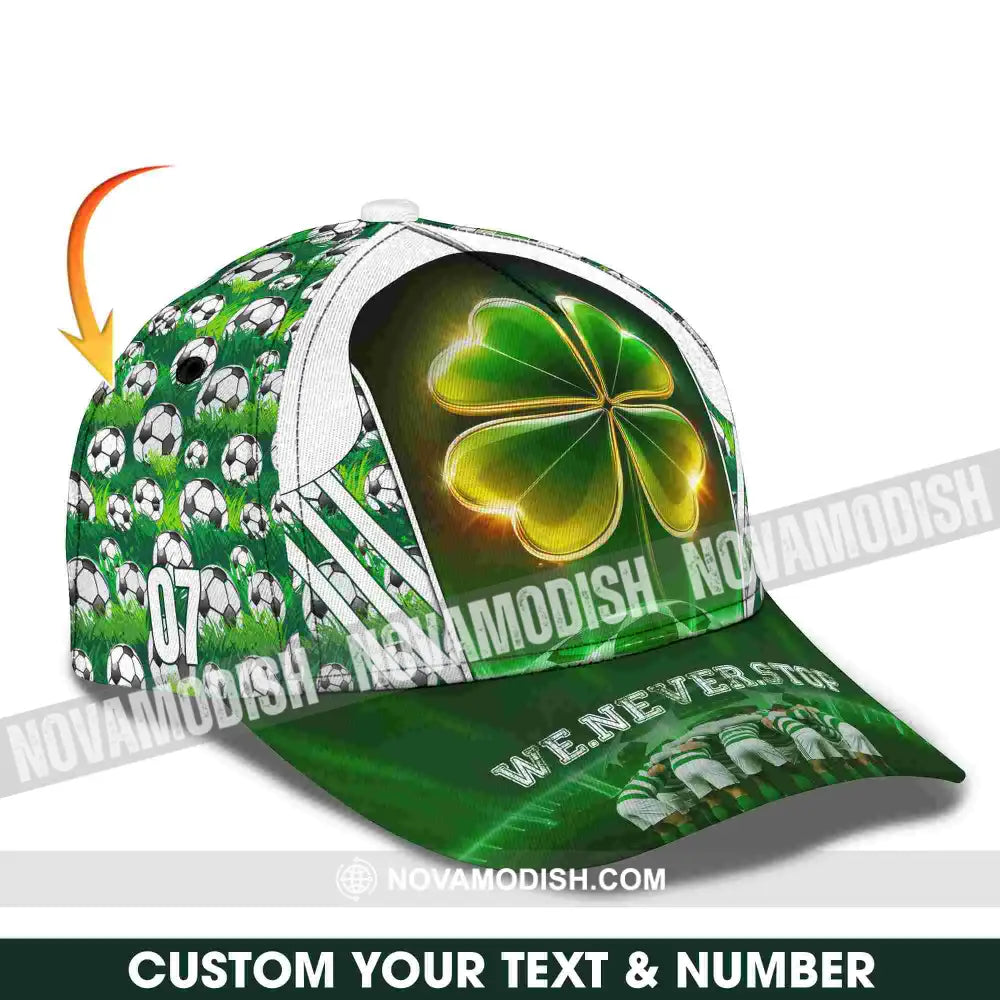 Personalized Cap Customized We Never Stop Sport Classic Cap CLASSIC CAP / UNIVERSAL FIT Cap
