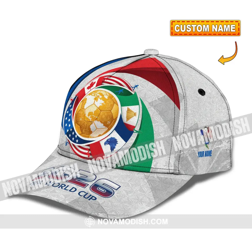 Personalized Cap Customized World Cup 2026 Classic Cap CLASSIC CAP / UNIVERSAL FIT Cap