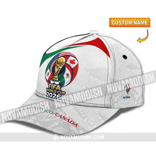 Personalized Cap Customized World Cup 2026 Classic Cap - CLASSIC CAP / UNIVERSAL FIT - Cap