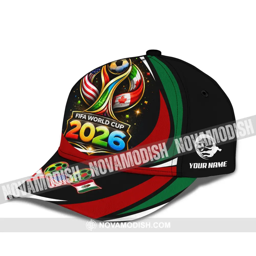 Personalized Cap Customized World Cup 2026 Classic Cap - CLASSIC CAP / UNIVERSAL FIT - Cap