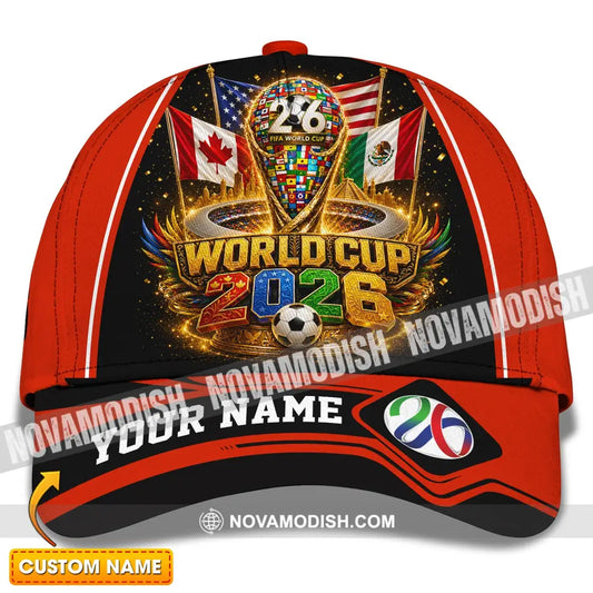 Personalized Cap Customized World Cup 2026 Classic Cap - CLASSIC CAP / UNIVERSAL FIT - Cap