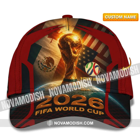 Personalized Cap Customized World Cup 2026 Classic Cap - CLASSIC CAP / UNIVERSAL FIT - Cap