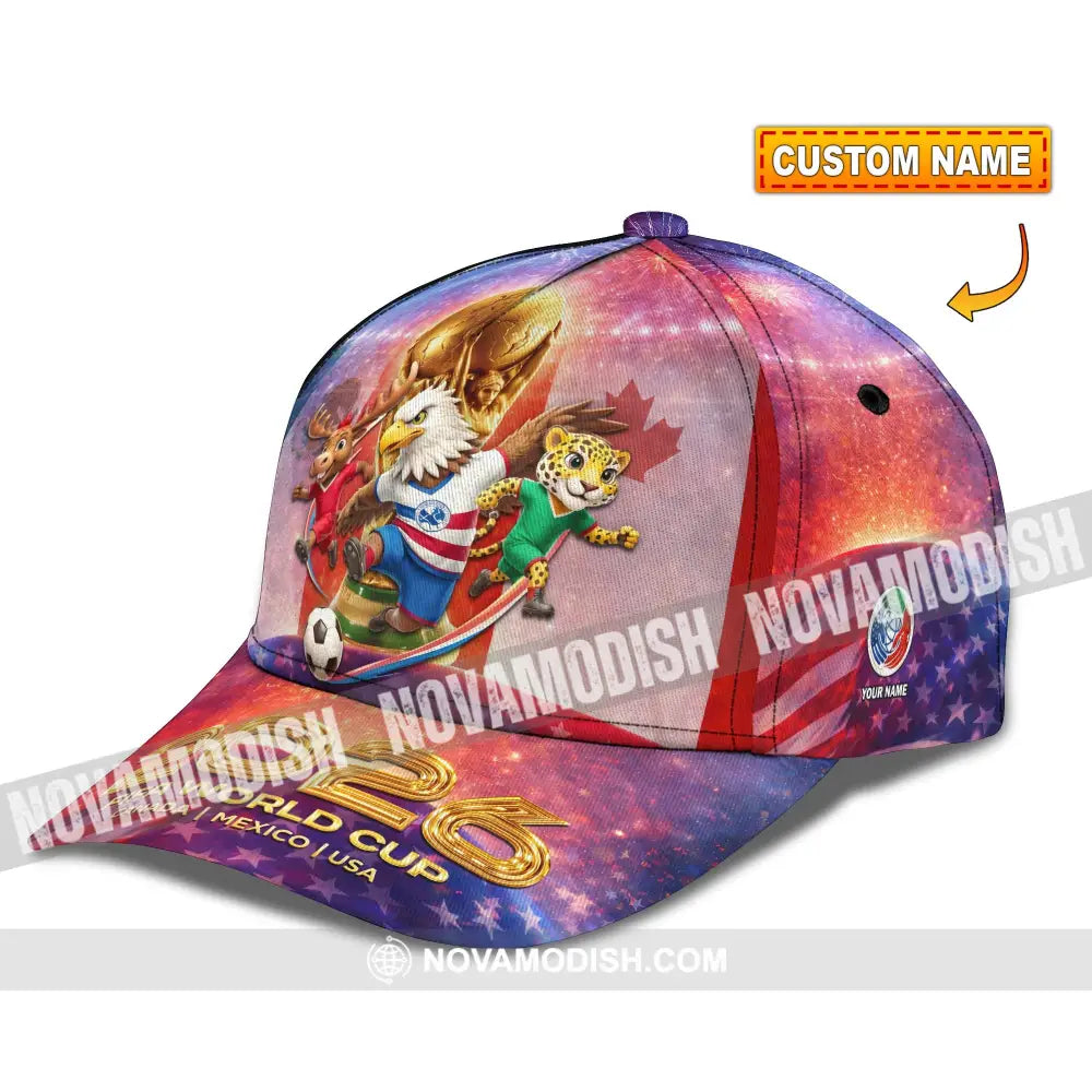 Personalized Cap Customized World Cup 2026 Classic Cap CLASSIC CAP / UNIVERSAL FIT Cap