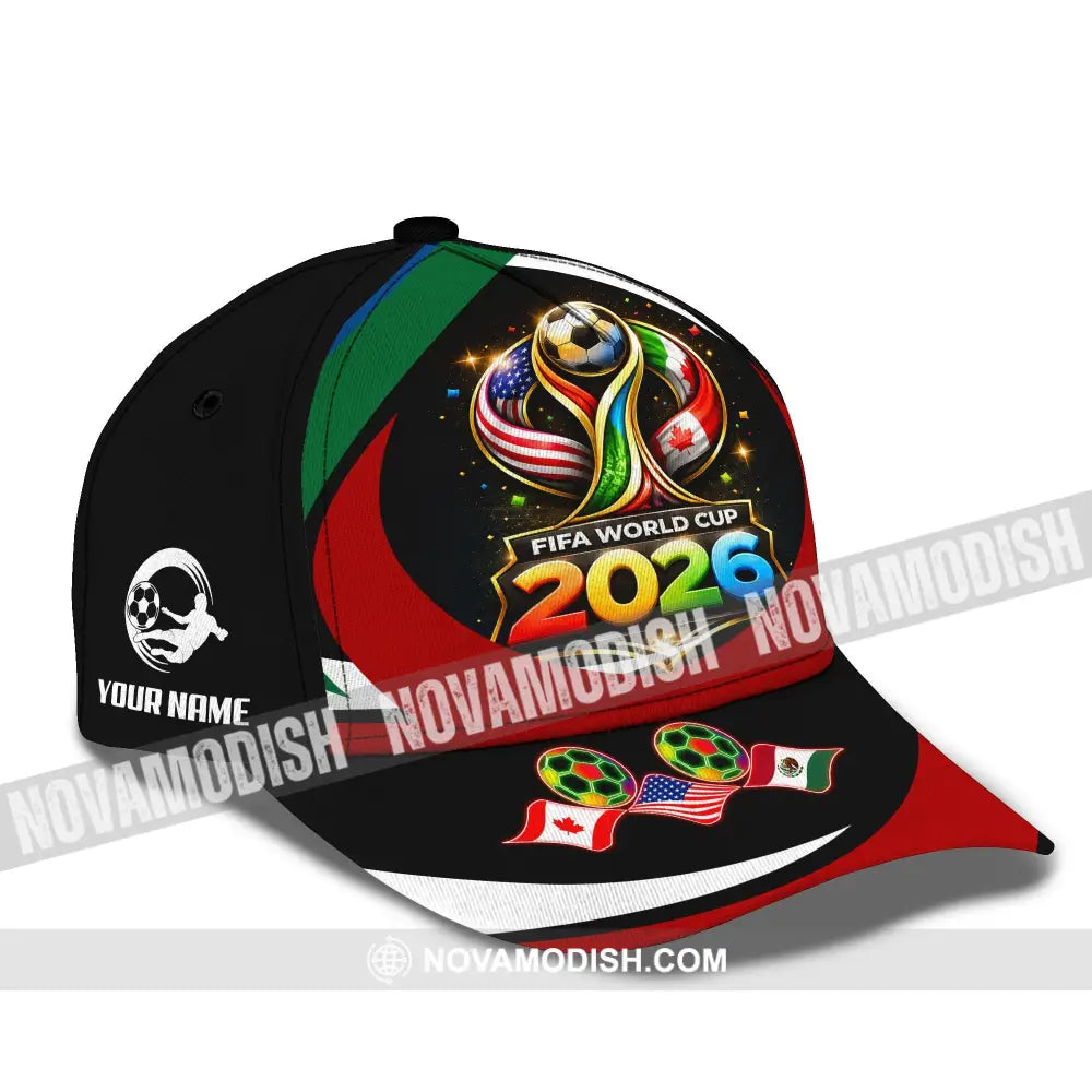 Personalized Cap Customized World Cup 2026 Classic Cap - CLASSIC CAP / UNIVERSAL FIT - Cap