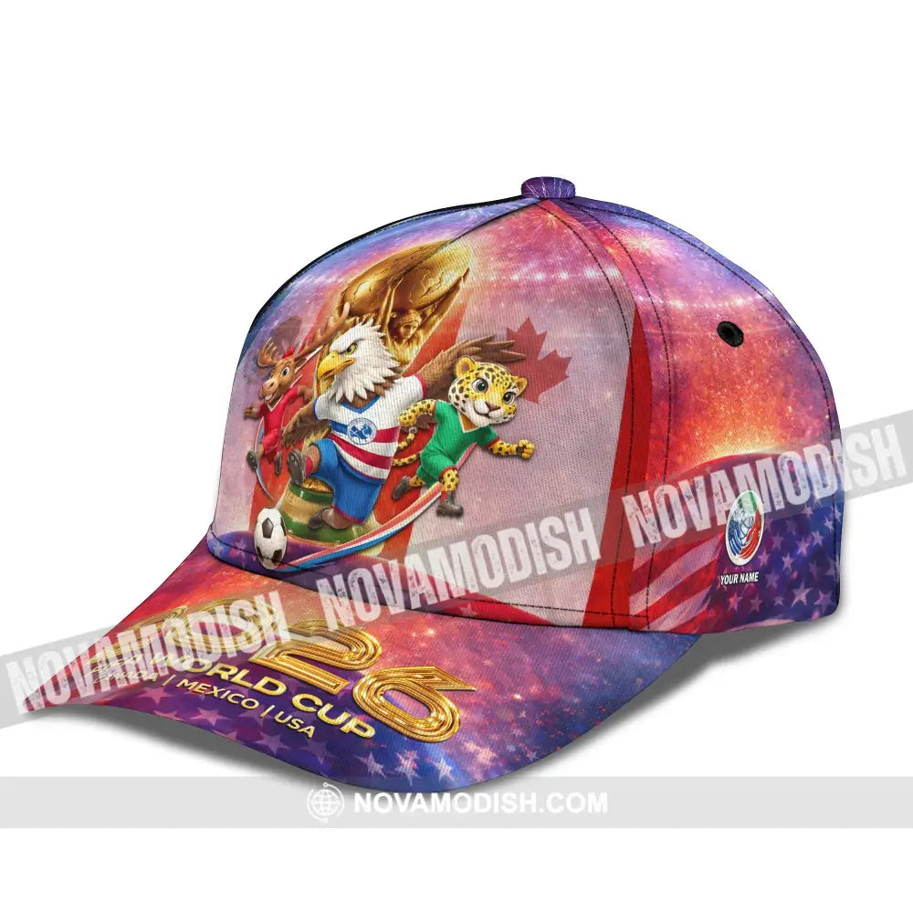 Personalized Cap Customized World Cup 2026 Classic Cap CLASSIC CAP / UNIVERSAL FIT Cap