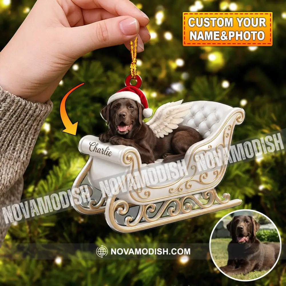Pet Lover Home Decor Christmas Ornament Personalized Ornament - 3.54’’ / 1 Ornament - Ornament