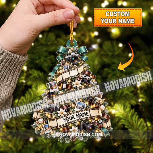 Photography Christmas Tree Home Decor Christmas Ornament Personalized Ornament - 3.54’’ / 1 Ornament - Ornament