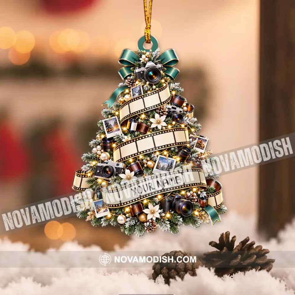 Photography Christmas Tree Home Decor Christmas Ornament Personalized Ornament - Ornament