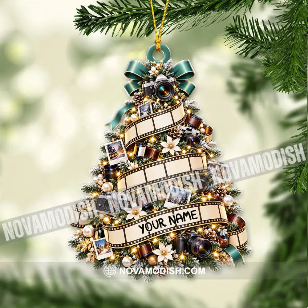 Photography Christmas Tree Home Decor Christmas Ornament Personalized Ornament - Ornament