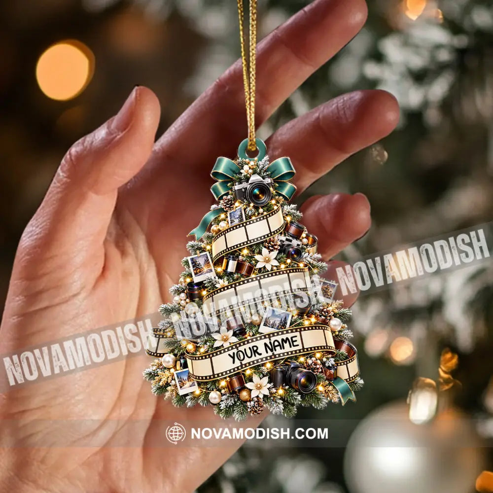 Photography Christmas Tree Home Decor Christmas Ornament Personalized Ornament - Ornament