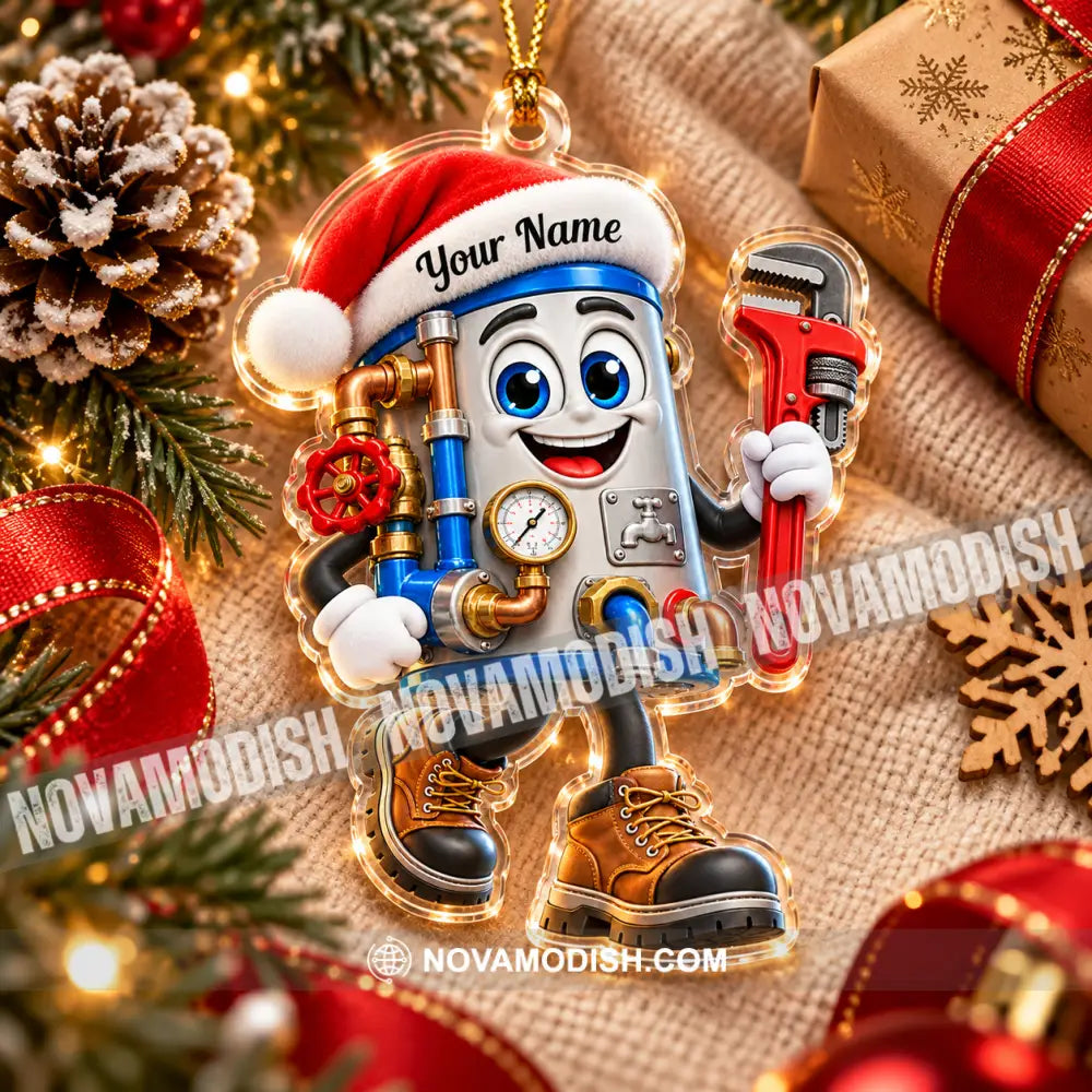 Plumber Home Decor Christmas Ornament Personalized Ornament - Ornament