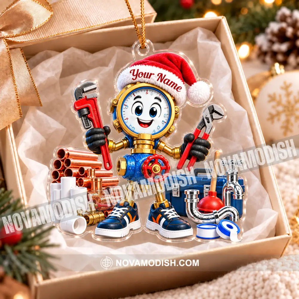 Plumber Home Decor Christmas Ornament Personalized Ornament - Ornament