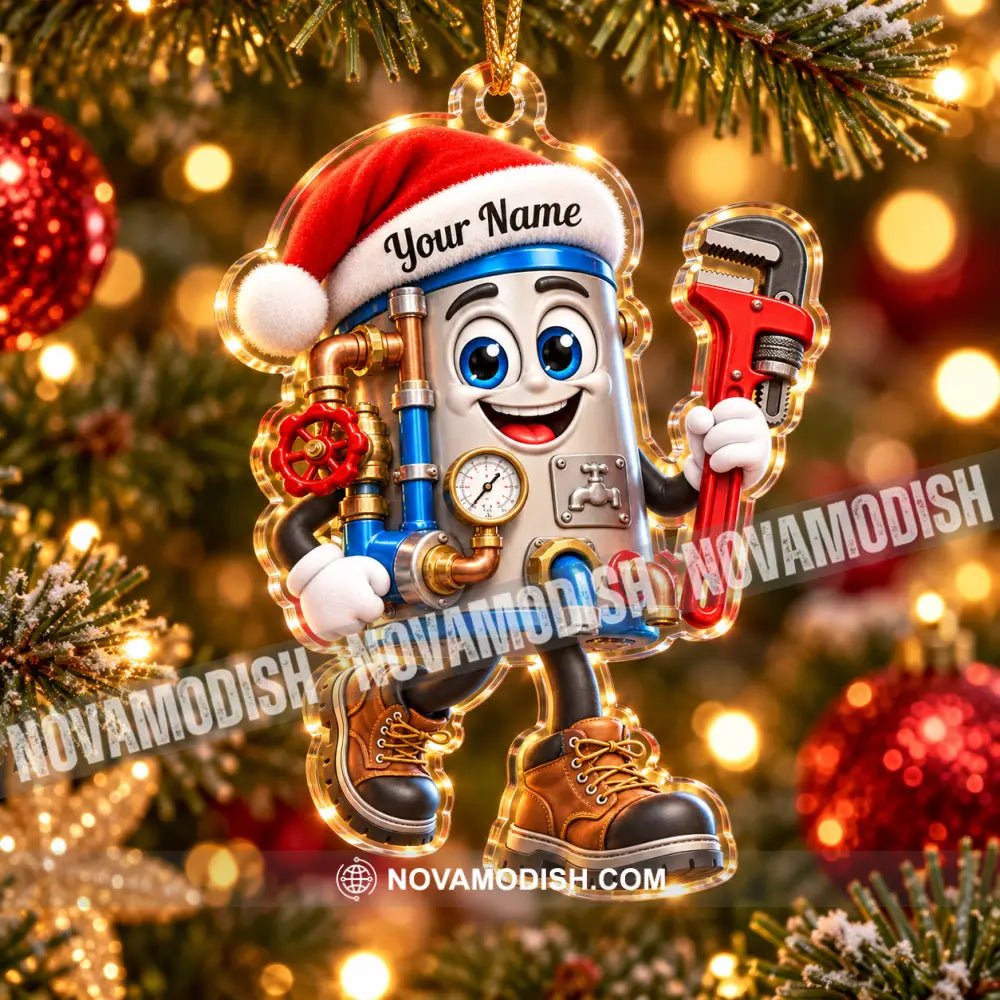 Plumber Home Decor Christmas Ornament Personalized Ornament - Ornament