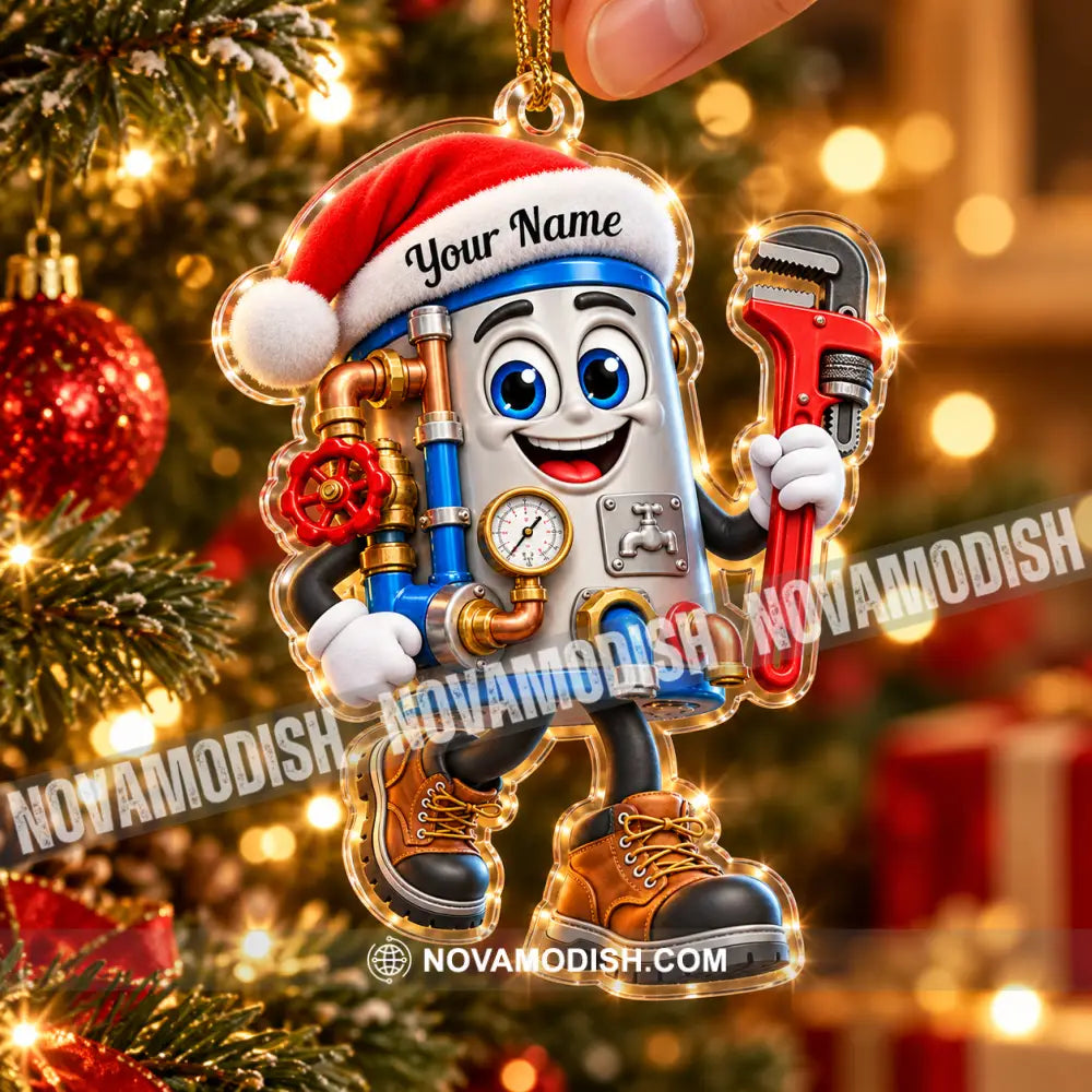 Plumber Home Decor Christmas Ornament Personalized Ornament - Ornament
