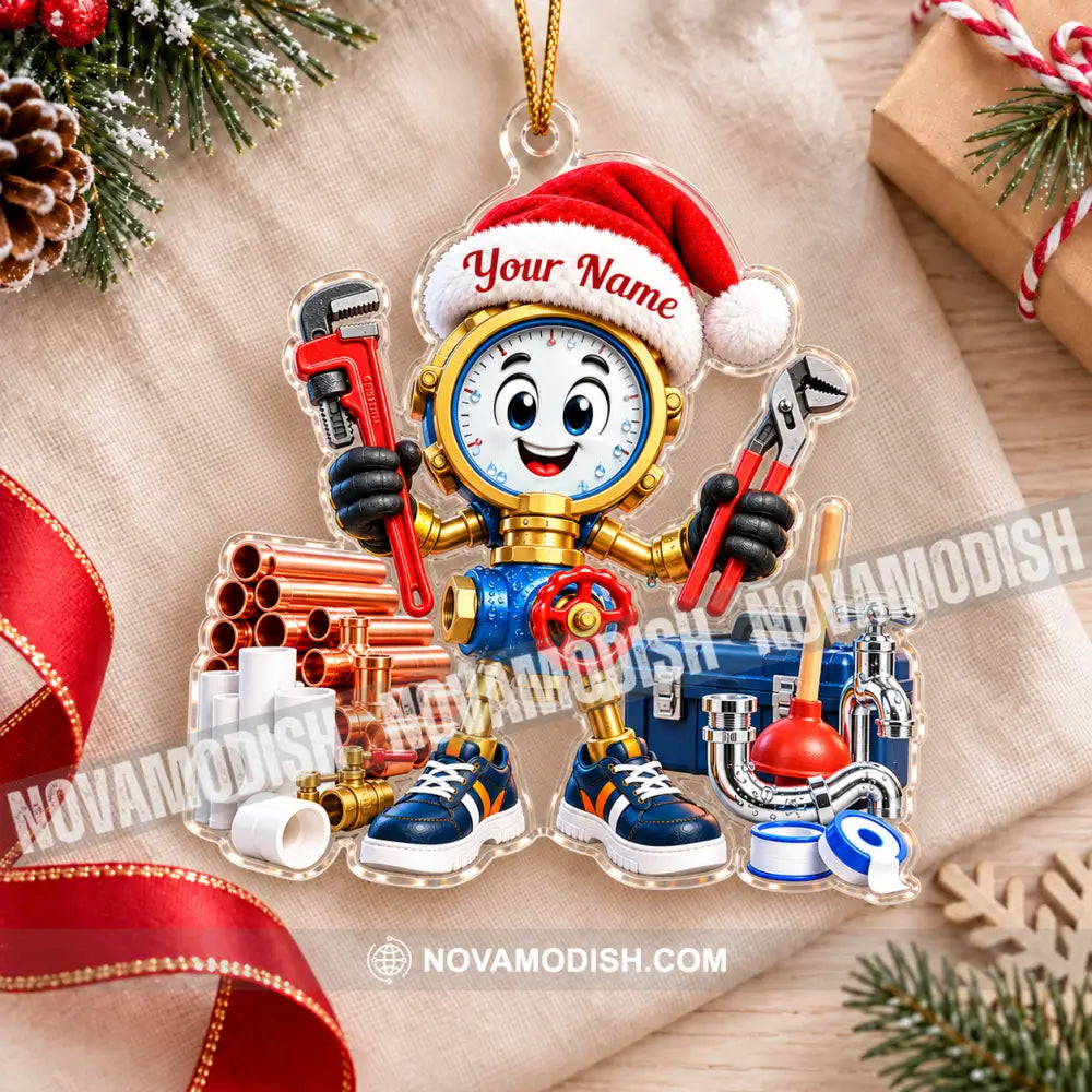 Plumber Home Decor Christmas Ornament Personalized Ornament - Ornament