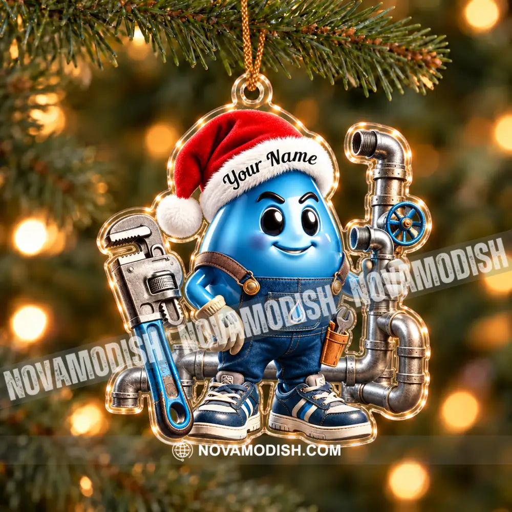 Plumber Home Decor Christmas Ornament Personalized Ornament - Ornament