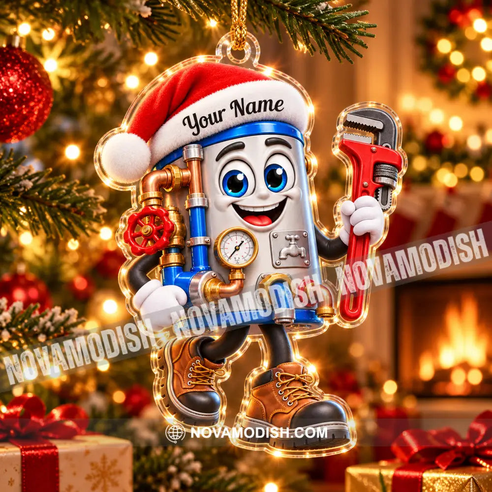 Plumber Home Decor Christmas Ornament Personalized Ornament - Ornament