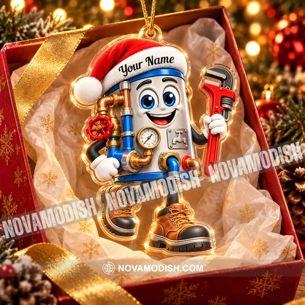 Plumber Home Decor Christmas Ornament Personalized Ornament - Ornament