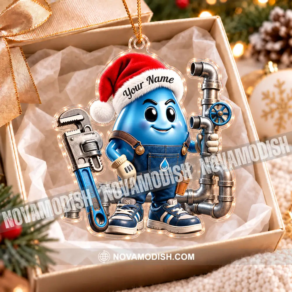 Plumber Home Decor Christmas Ornament Personalized Ornament - Ornament
