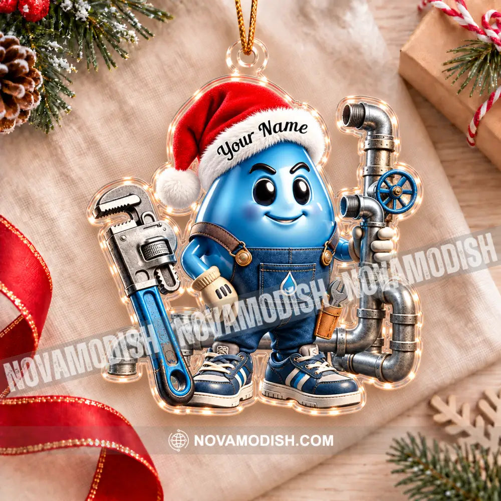 Plumber Home Decor Christmas Ornament Personalized Ornament - Ornament