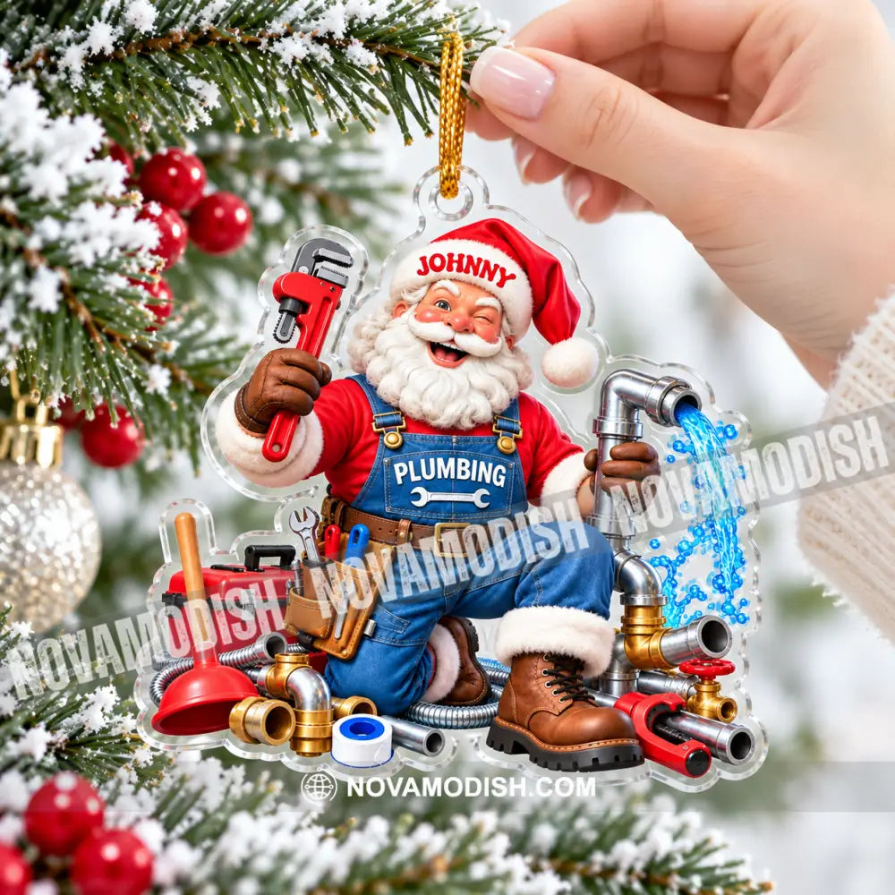 Plumbing Home Decor Christmas Ornament Personalized Ornament - Ornament