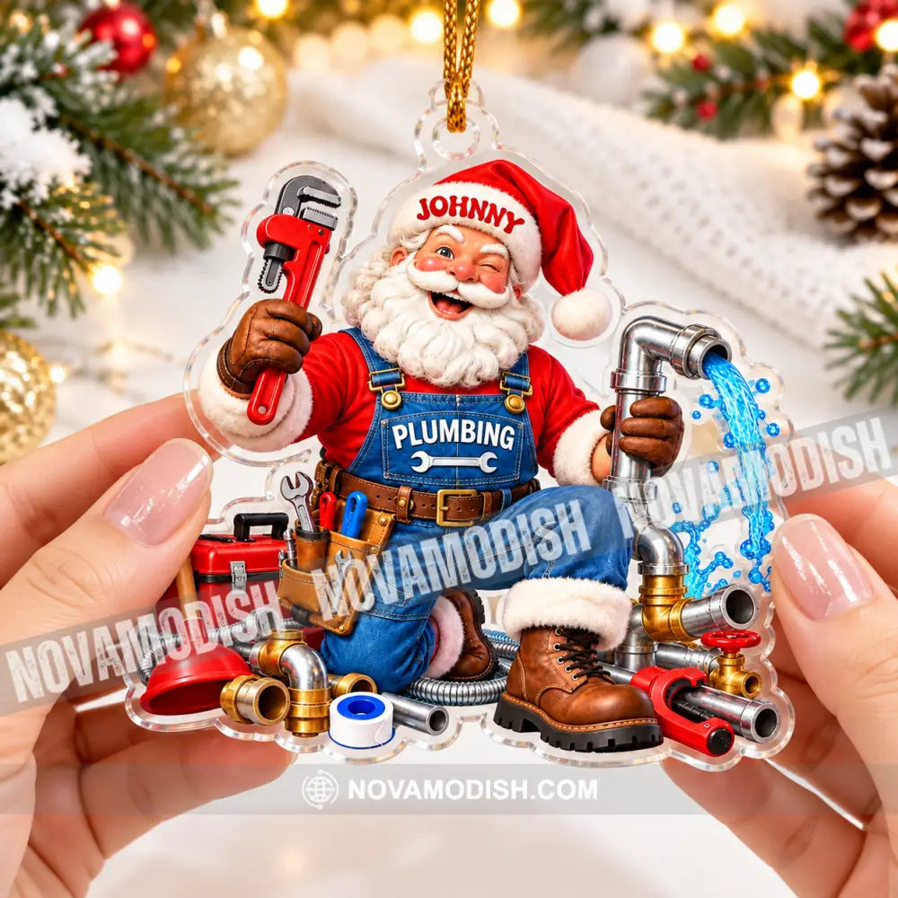 Plumbing Home Decor Christmas Ornament Personalized Ornament - Ornament
