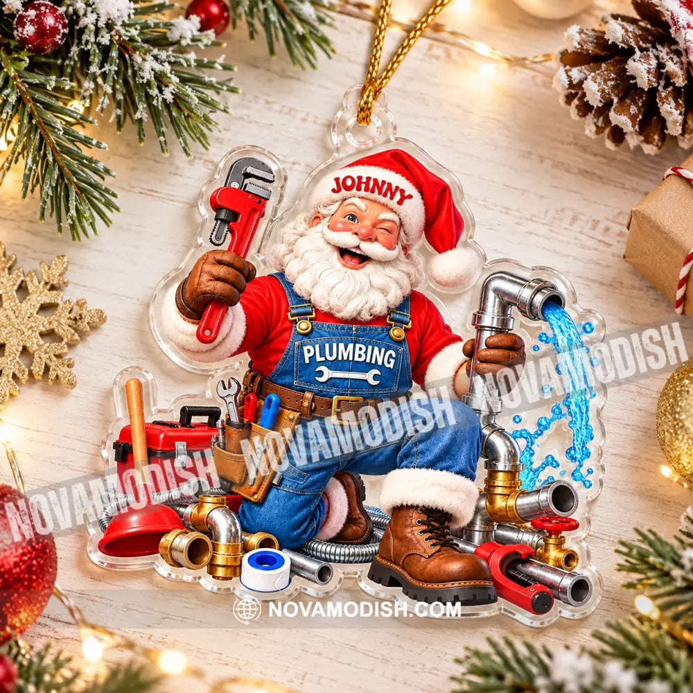 Plumbing Home Decor Christmas Ornament Personalized Ornament - Ornament