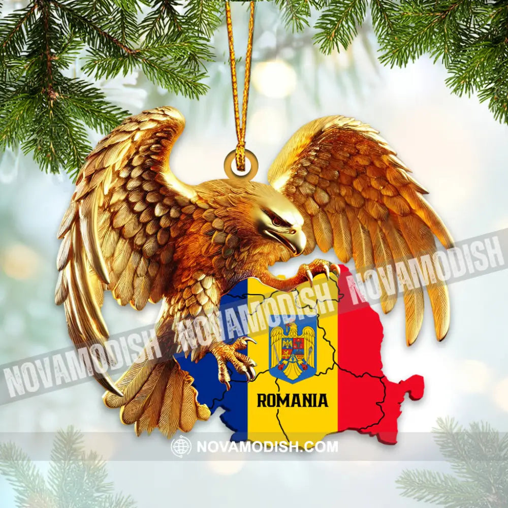 Romania Ornament Personalized