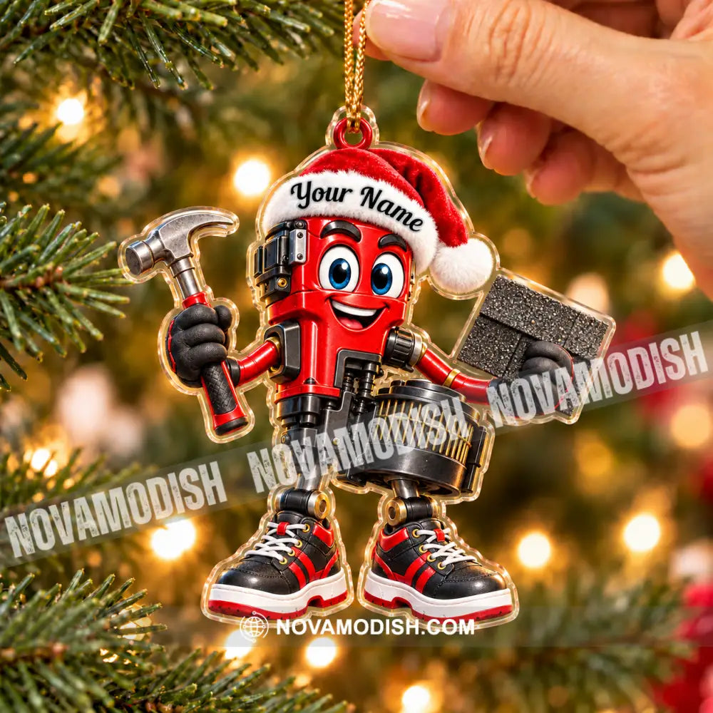 Roofer Home Decor Christmas Ornament Personalized Ornament - Ornament