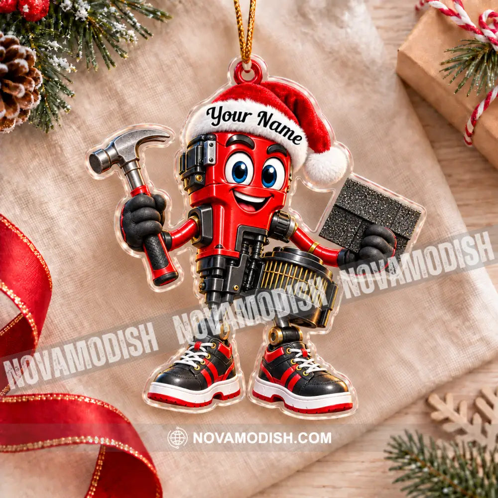 Roofer Home Decor Christmas Ornament Personalized Ornament - Ornament