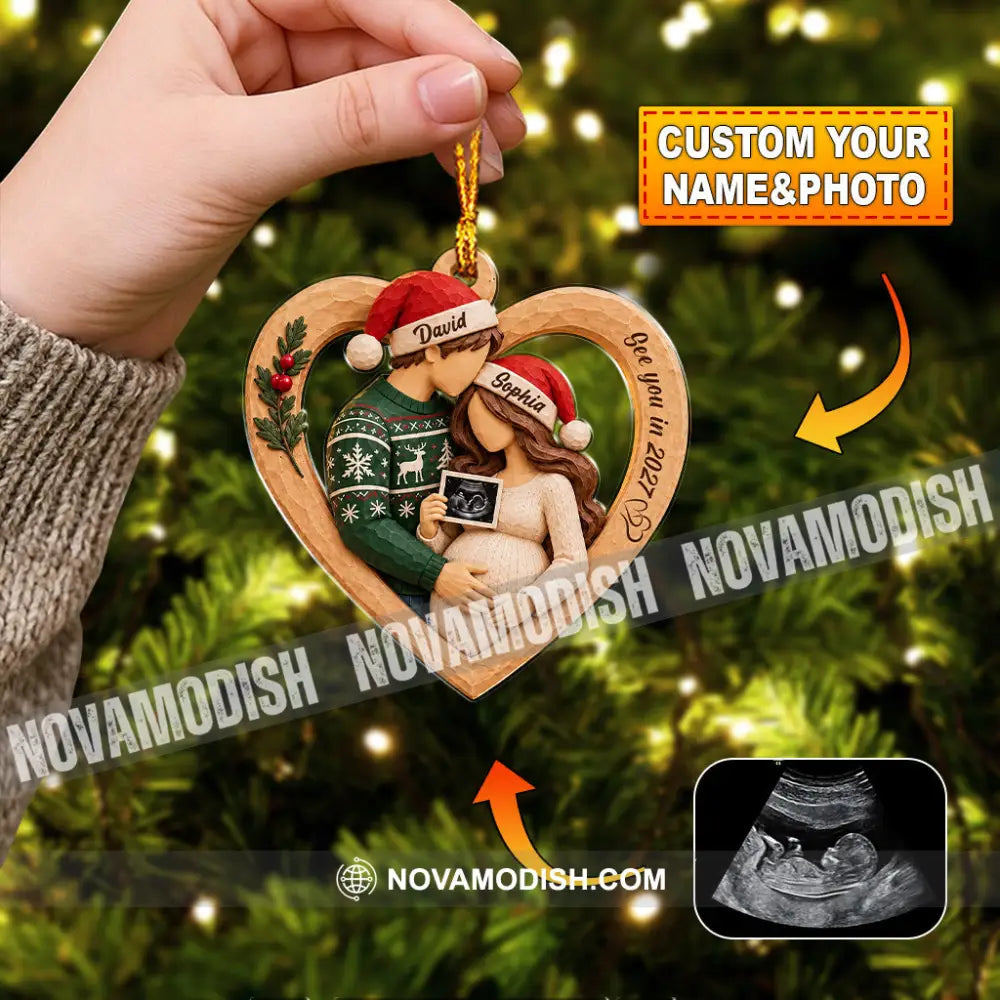 See You Soon Home Decor Christmas Ornament Personalized Ornament - 3.54’’ / 1 Ornament - Ornament