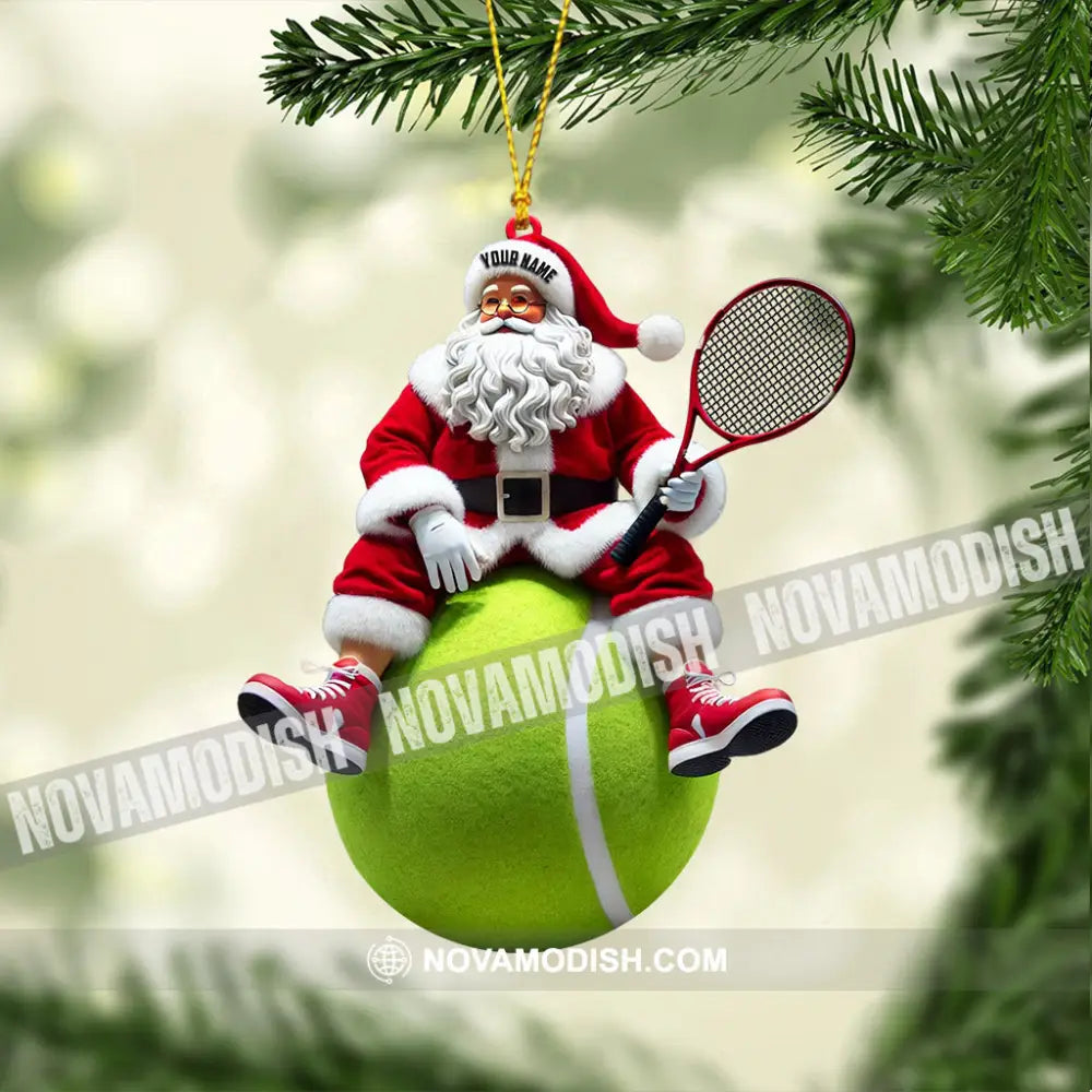 Sport Lover Santa Home Decor Christmas Ornament Personalized