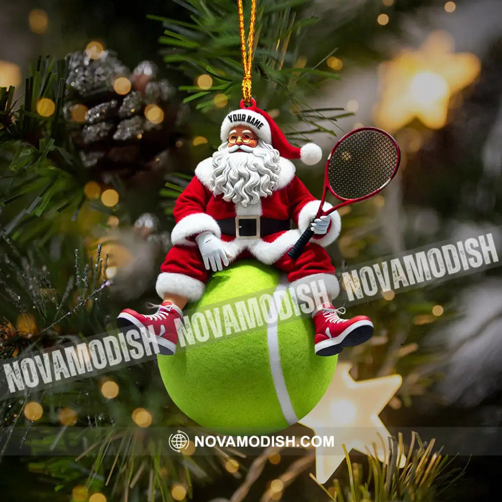 Sport Lover Santa Home Decor Christmas Ornament Personalized