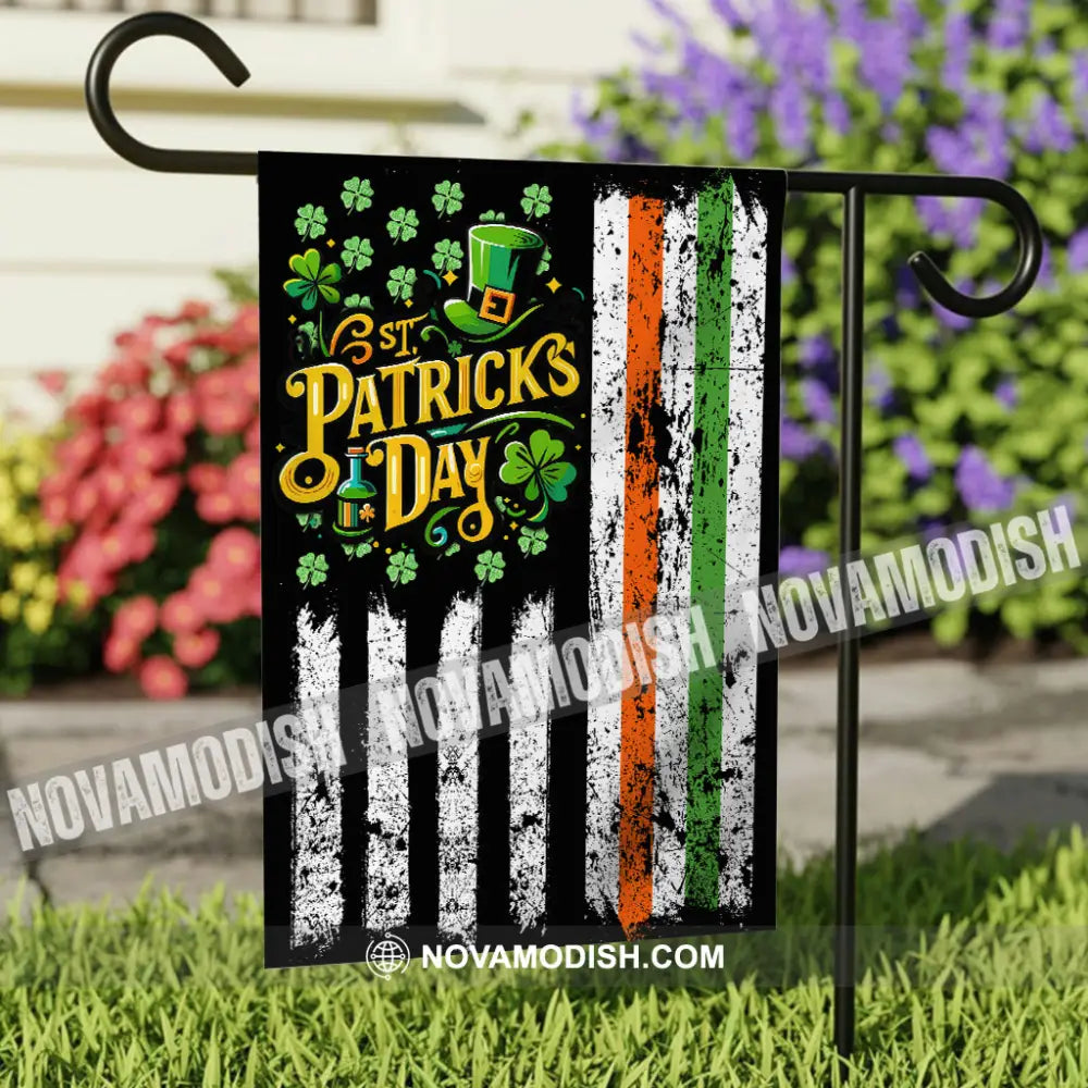 St.Patrick’s Day Flag Garden Flag 12x18 inch / 30x45 Cm / Packing: Only Flag Flag