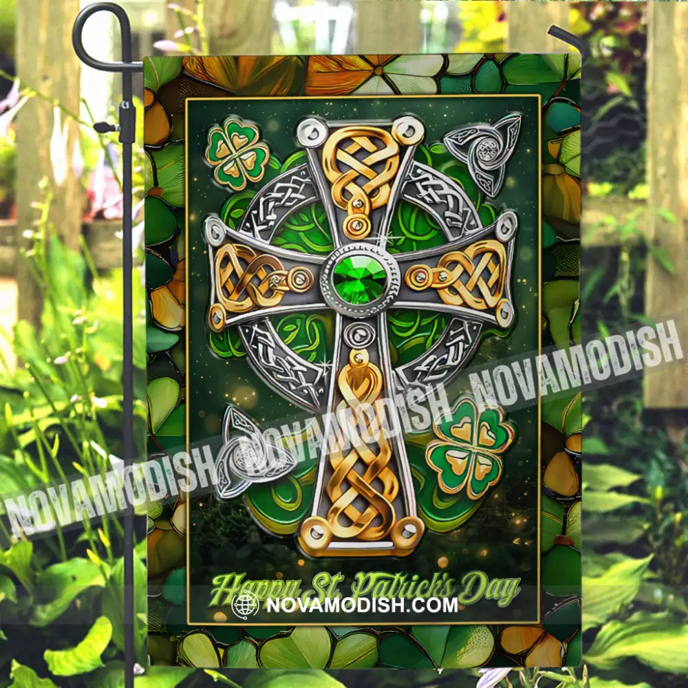 St.Patrick’s Day Flag Garden Flag 12x18 inch / 30x45 Cm / Packing: Only Flag Flag
