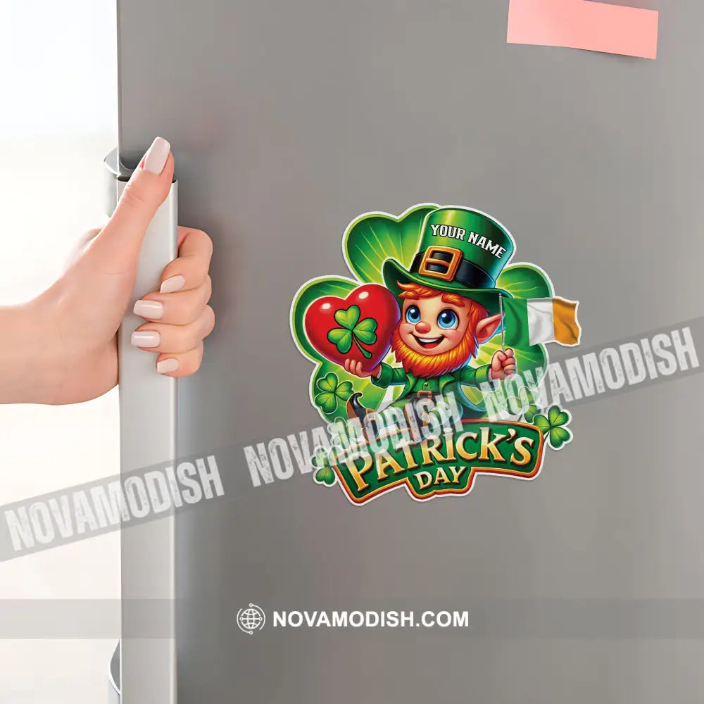 St.patrick’s Day Fridge Magnet - Personalized