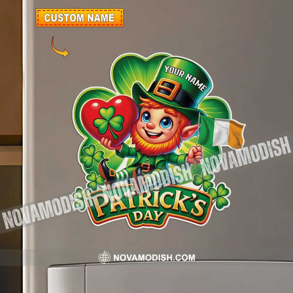 St.patrick’s Day Fridge Magnet - Personalized