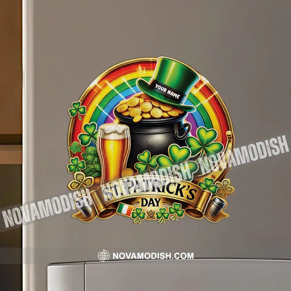 St Patrick’s Day Fridge Magnet - Personalized