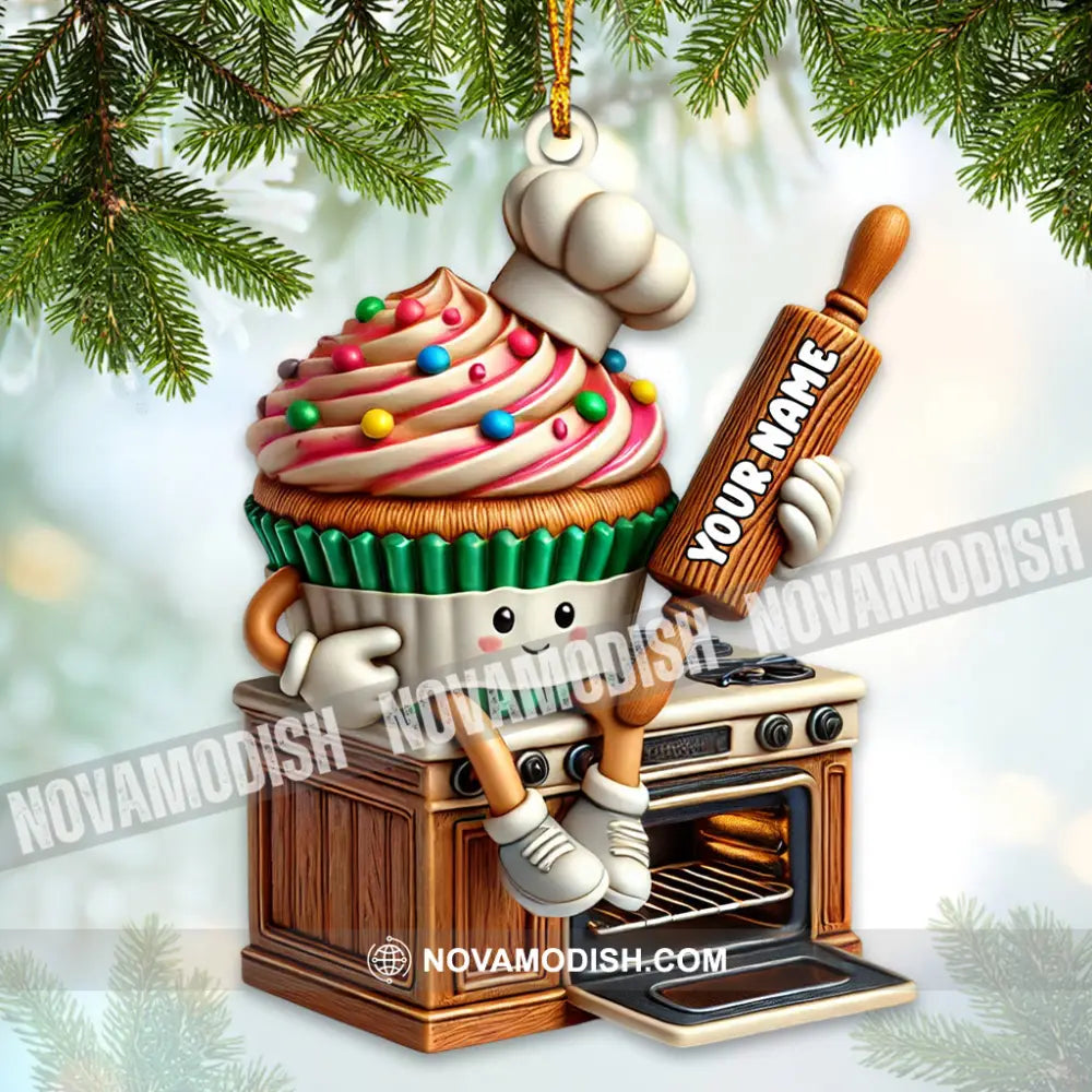 Sweet Bakery Home Decor Christmas Ornament Personalized