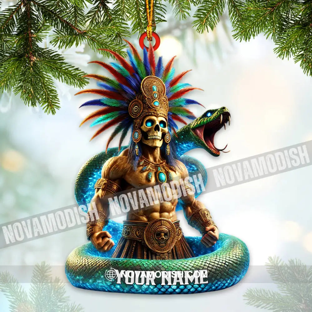 The Legend Of Huitzilopochtli Christmas Home Decor Ornament Personalized