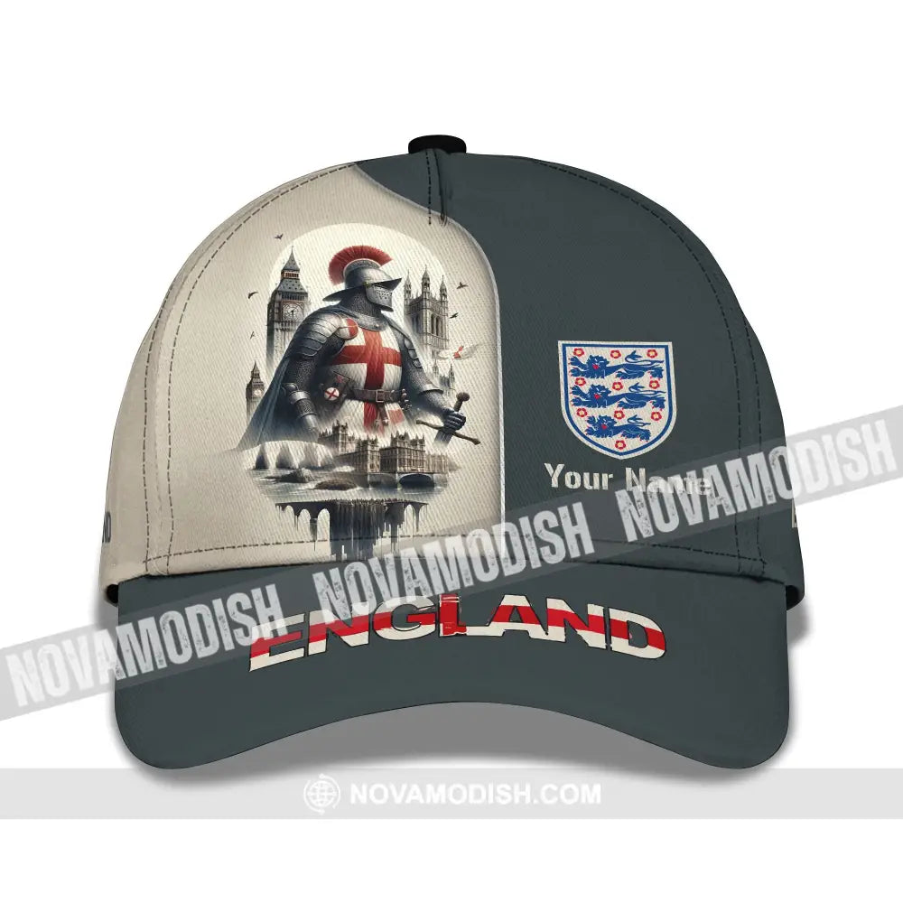 Unisex Cap Custom Name 3D - England Chevalier