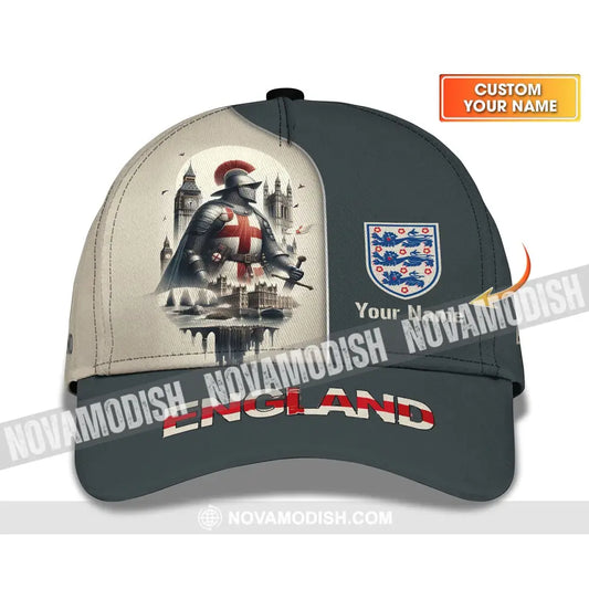 Unisex Cap Custom Name 3D - England Chevalier