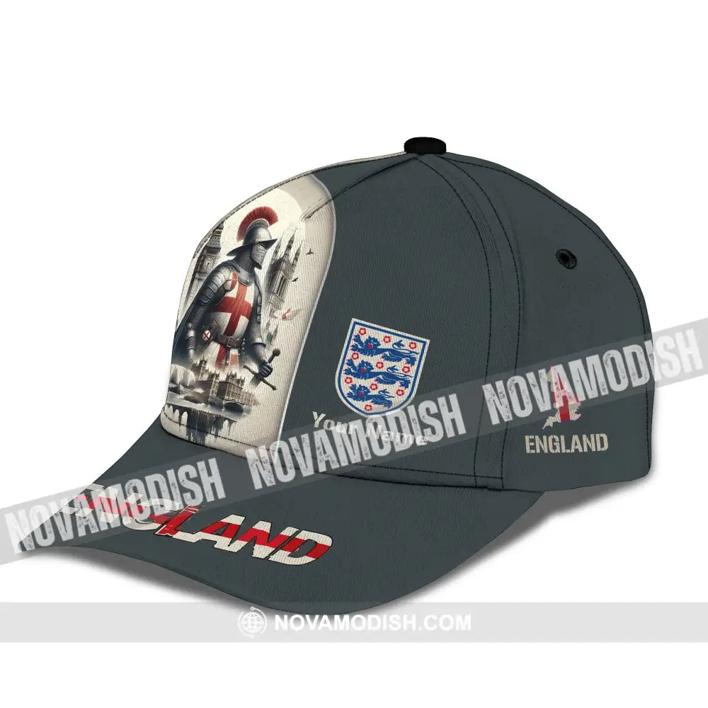 Unisex Cap Custom Name 3D - England Chevalier