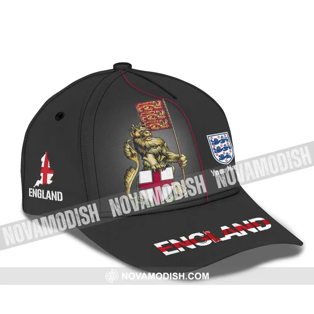 Unisex Cap Custom Name Cap - England Shirt Custom Cap Cap