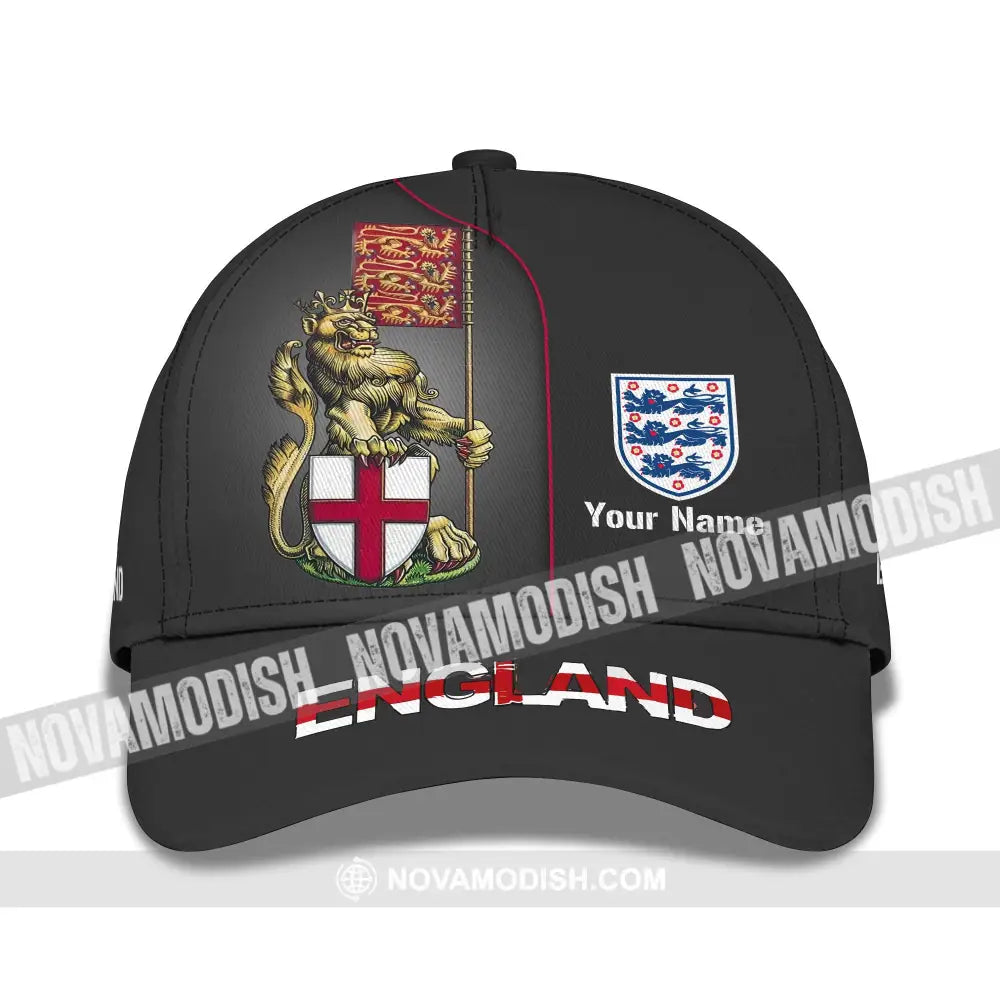 Unisex Cap Custom Name Cap - England Shirt Custom Cap Cap