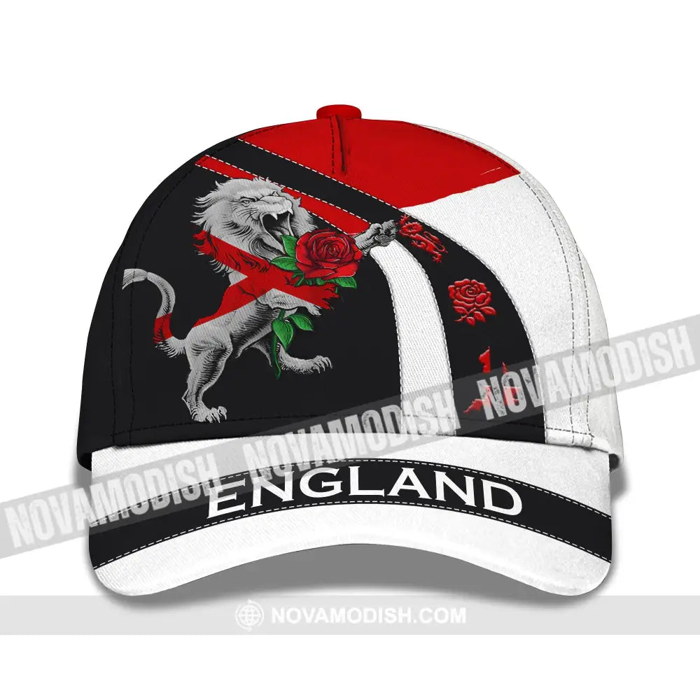 Unisex Cap Football Cap England Rose Lion Cap Cap
