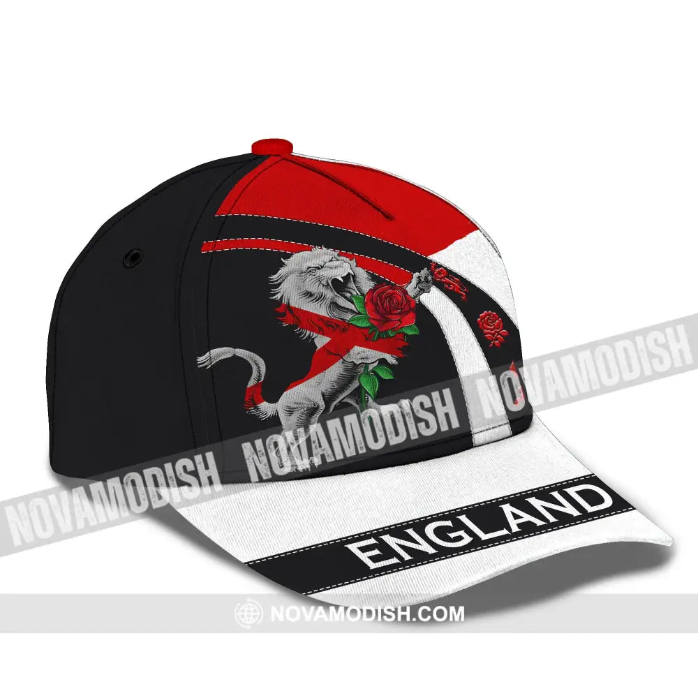Unisex Cap Football Cap England Rose Lion Cap Cap