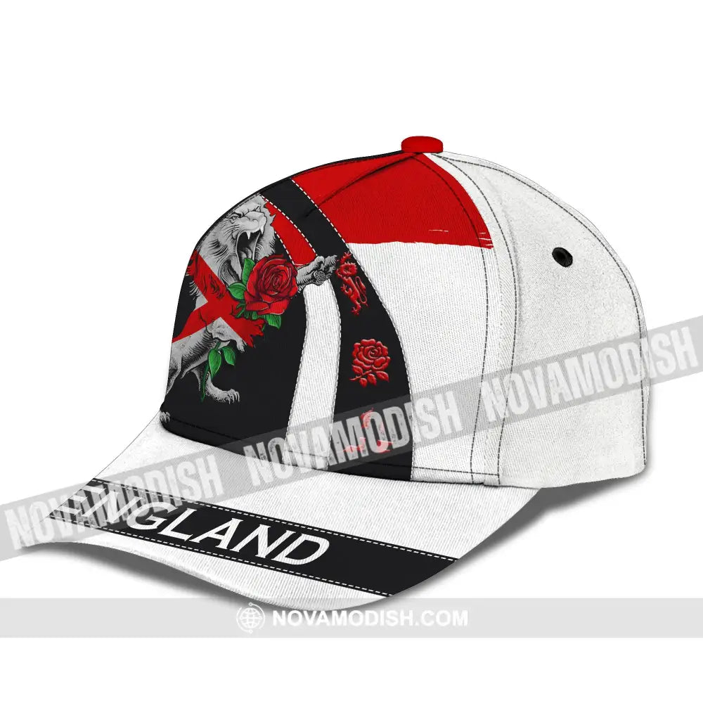 Unisex Cap Football Cap England Rose Lion Cap Cap
