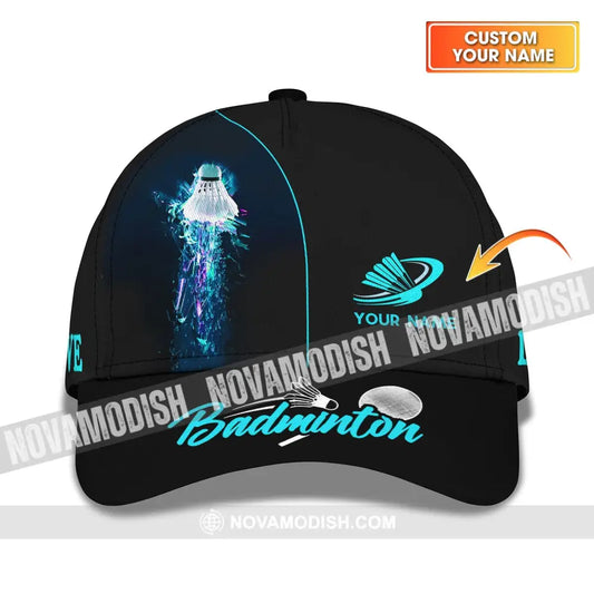 Unisex Cap Personalized Badminton Cap Badminton Classic Cap Badminton Hat Gift for Badminton Lovers T-Shirt